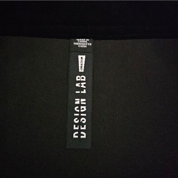 Design lab mini skirt Women's large black/gold NWT - Picture 6 of 8